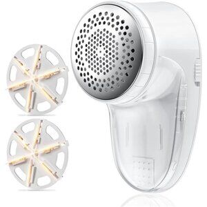 Fabric Shaver Lint Remover, Sweater Shaver with Replaceable Stainless Steel